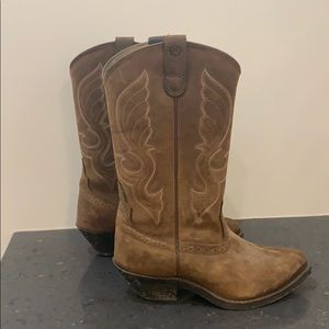 Cowboys boots, leather